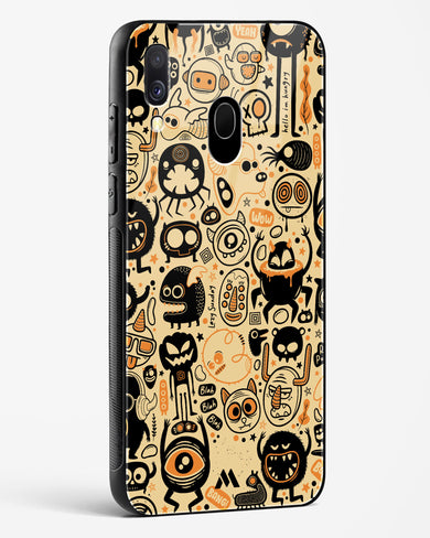 Hungry Monsters Glass Case Phone Cover (Samsung)