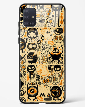 Hungry Monsters Glass Case Phone Cover (Samsung)