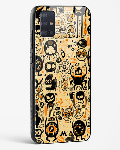 Hungry Monsters Glass Case Phone Cover (Samsung)