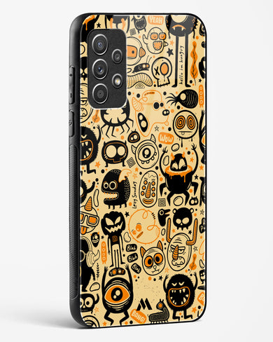 Hungry Monsters Glass Case Phone Cover (Samsung)