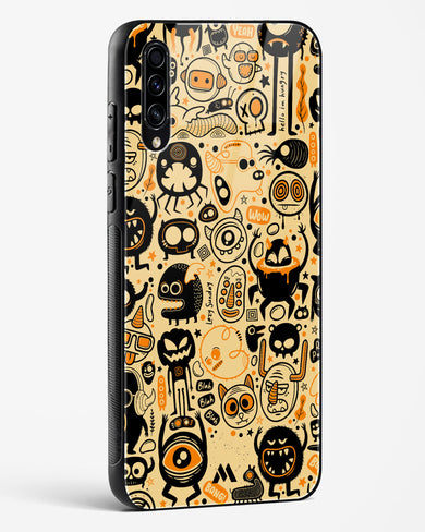 Hungry Monsters Glass Case Phone Cover (Samsung)
