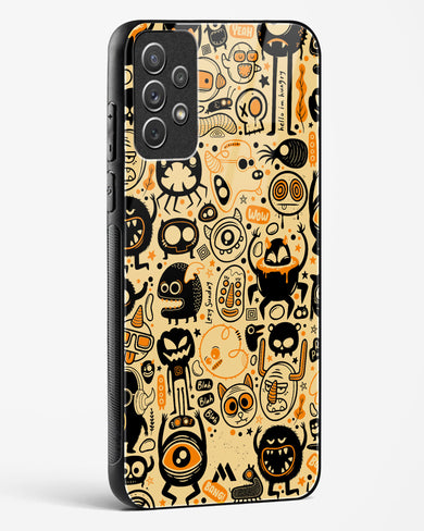 Hungry Monsters Glass Case Phone Cover (Samsung)