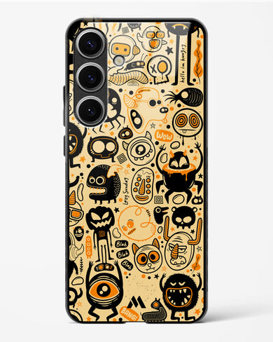 Hungry Monsters Glass Case Phone Cover (Samsung)