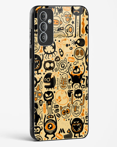 Hungry Monsters Glass Case Phone Cover (Samsung)