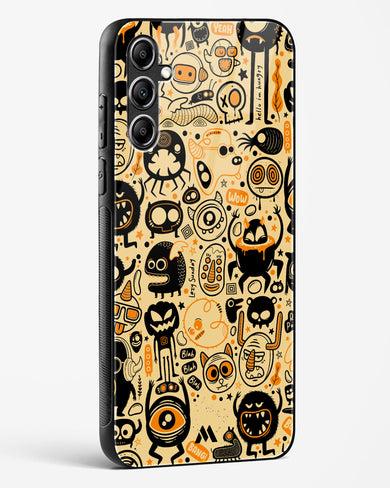 Hungry Monsters Glass Case Phone Cover (Samsung)