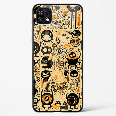 Hungry Monsters Glass Case Phone Cover (Samsung)