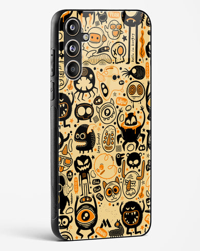 Hungry Monsters Glass Case Phone Cover (Samsung)
