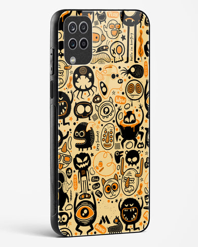 Hungry Monsters Glass Case Phone Cover (Samsung)