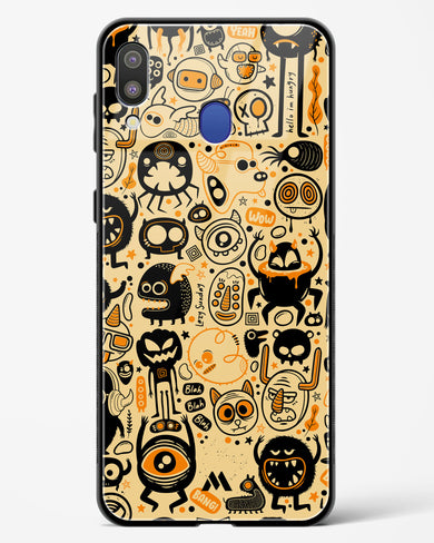 Hungry Monsters Glass Case Phone Cover (Samsung)