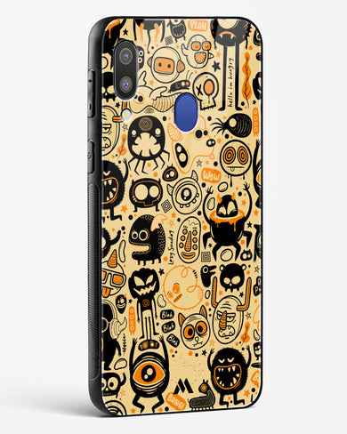 Hungry Monsters Glass Case Phone Cover (Samsung)