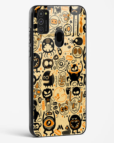 Hungry Monsters Glass Case Phone Cover (Samsung)