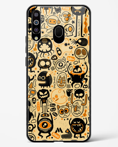 Hungry Monsters Glass Case Phone Cover (Samsung)