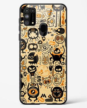 Hungry Monsters Glass Case Phone Cover (Samsung)