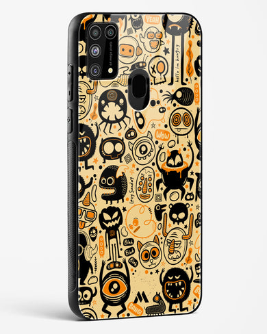 Hungry Monsters Glass Case Phone Cover (Samsung)