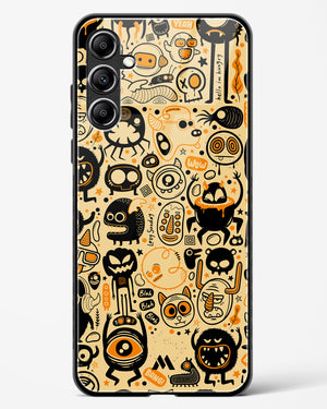 Hungry Monsters Glass Case Phone Cover (Samsung)