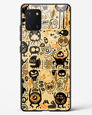 Hungry Monsters Glass Case Phone Cover (Samsung)