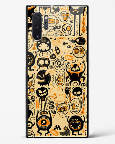 Hungry Monsters Glass Case Phone Cover (Samsung)