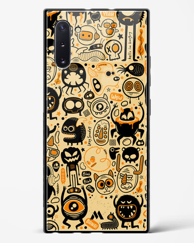 Hungry Monsters Glass Case Phone Cover (Samsung)