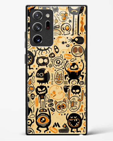 Hungry Monsters Glass Case Phone Cover (Samsung)