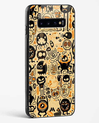 Hungry Monsters Glass Case Phone Cover (Samsung)