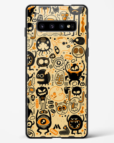 Hungry Monsters Glass Case Phone Cover (Samsung)