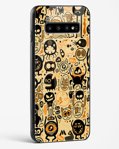 Hungry Monsters Glass Case Phone Cover (Samsung)