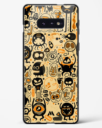 Hungry Monsters Glass Case Phone Cover (Samsung)