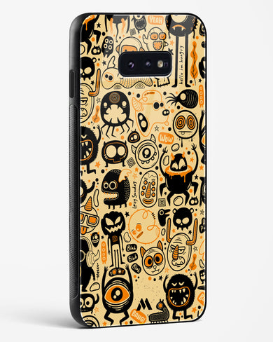 Hungry Monsters Glass Case Phone Cover (Samsung)