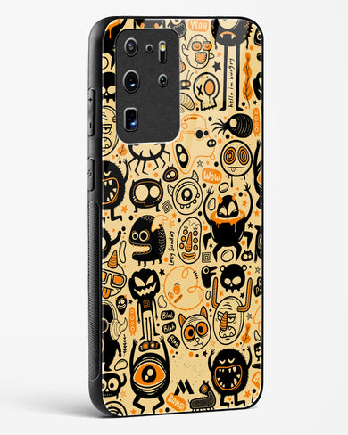 Hungry Monsters Glass Case Phone Cover (Samsung)