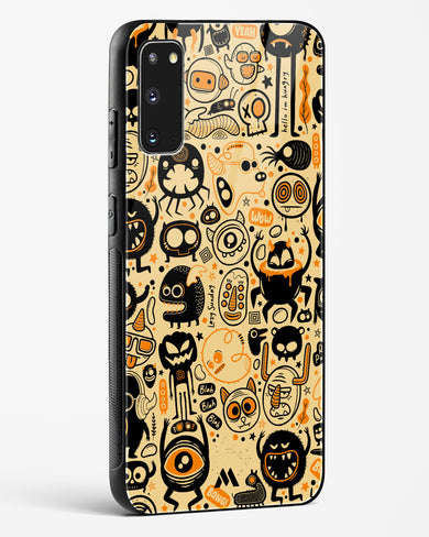 Hungry Monsters Glass Case Phone Cover (Samsung)