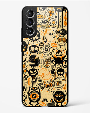 Hungry Monsters Glass Case Phone Cover (Samsung)