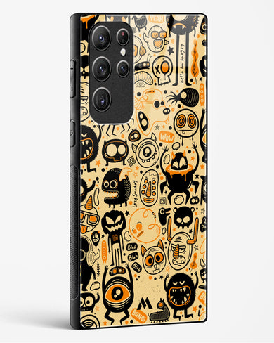 Hungry Monsters Glass Case Phone Cover (Samsung)