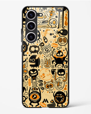 Hungry Monsters Glass Case Phone Cover (Samsung)