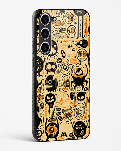 Hungry Monsters Glass Case Phone Cover (Samsung)