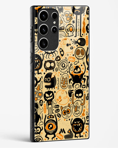 Hungry Monsters Glass Case Phone Cover (Samsung)