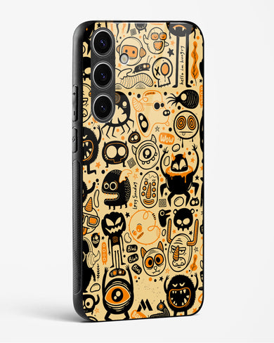 Hungry Monsters Glass Case Phone Cover (Samsung)