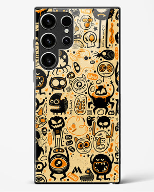 Hungry Monsters Glass Case Phone Cover (Samsung)