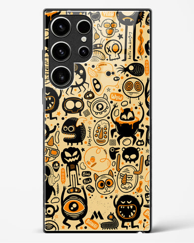 Hungry Monsters Glass Case Phone Cover (Samsung)