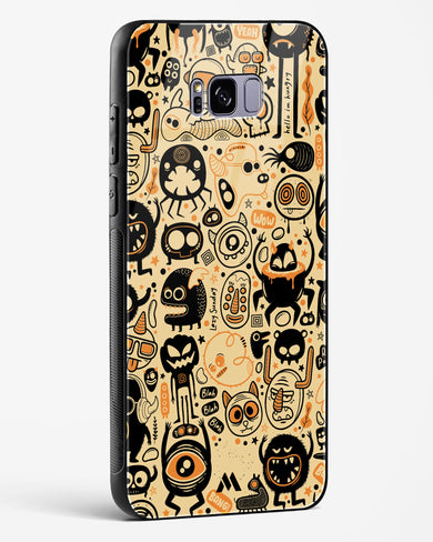 Hungry Monsters Glass Case Phone Cover (Samsung)