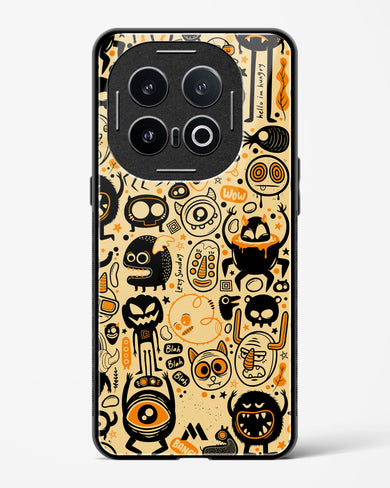 Hungry Monsters Glass Case Phone Cover (Vivo)