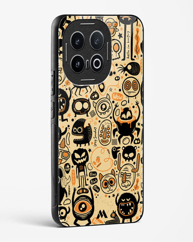 Hungry Monsters Glass Case Phone Cover (Vivo)