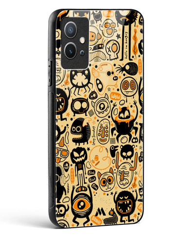 Hungry Monsters Glass Case Phone Cover (Vivo)