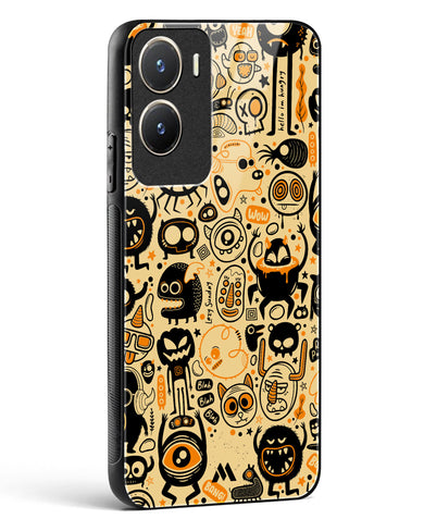 Hungry Monsters Glass Case Phone Cover (Vivo)