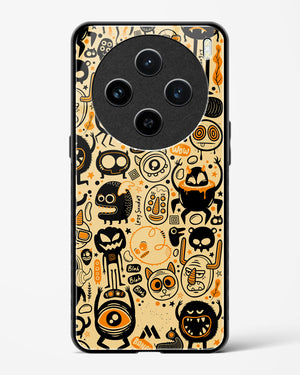 Hungry Monsters Glass Case Phone Cover (Vivo)