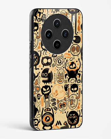Hungry Monsters Glass Case Phone Cover (Vivo)