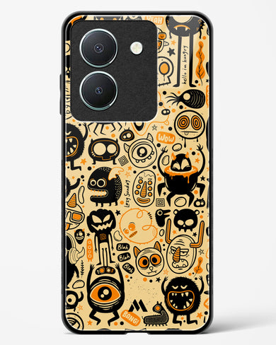 Hungry Monsters Glass Case Phone Cover (Vivo)