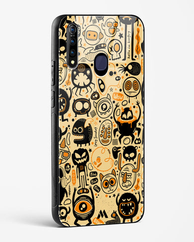 Hungry Monsters Glass Case Phone Cover (Vivo)