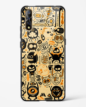 Hungry Monsters Glass Case Phone Cover (Vivo)