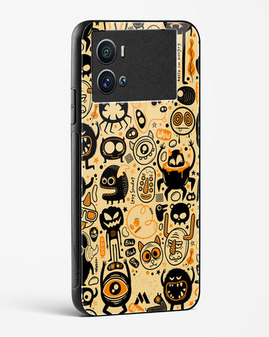 Hungry Monsters Glass Case Phone Cover (Vivo)