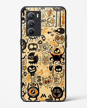 Hungry Monsters Glass Case Phone Cover (Vivo)